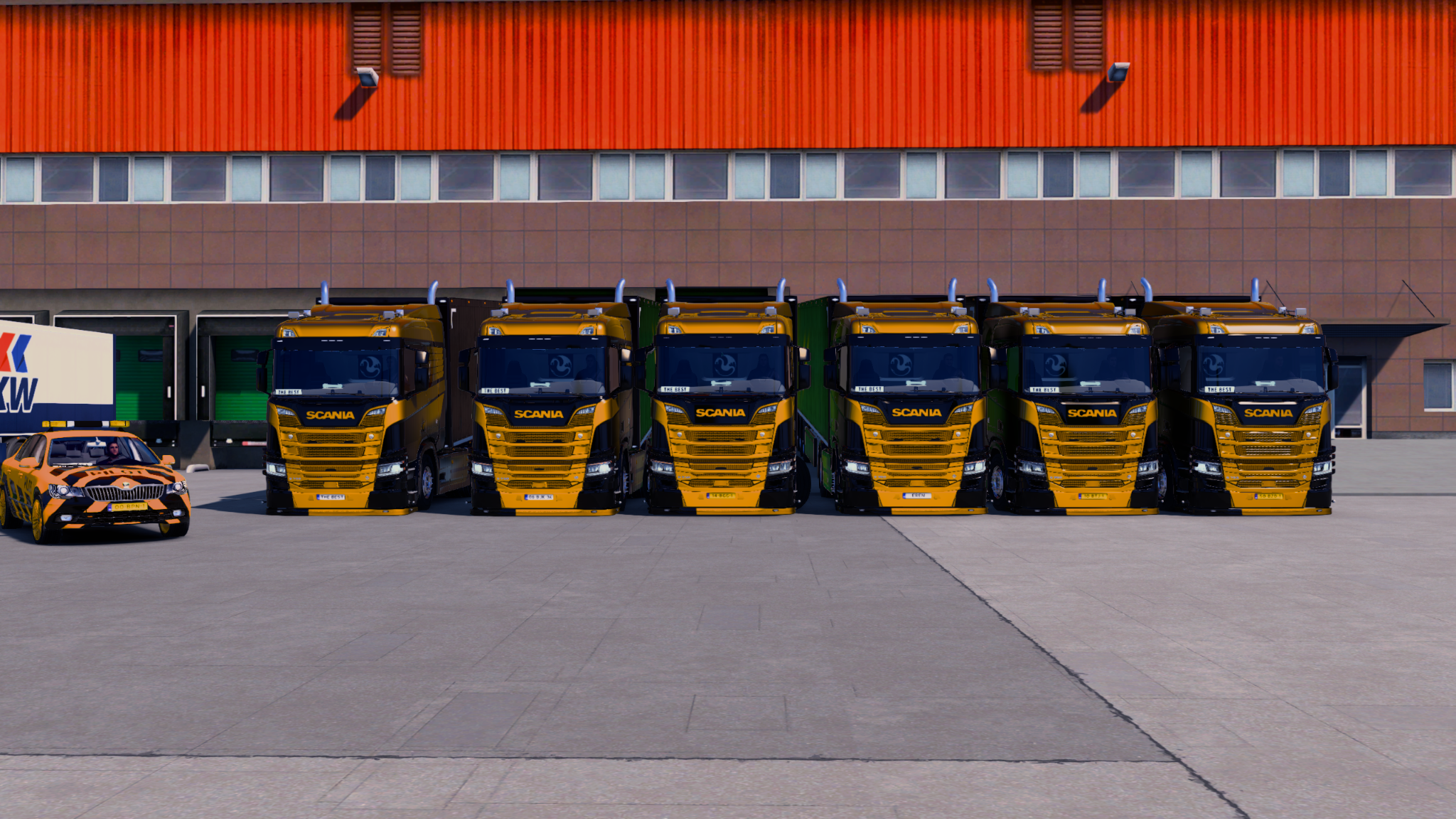 Yellow lineup